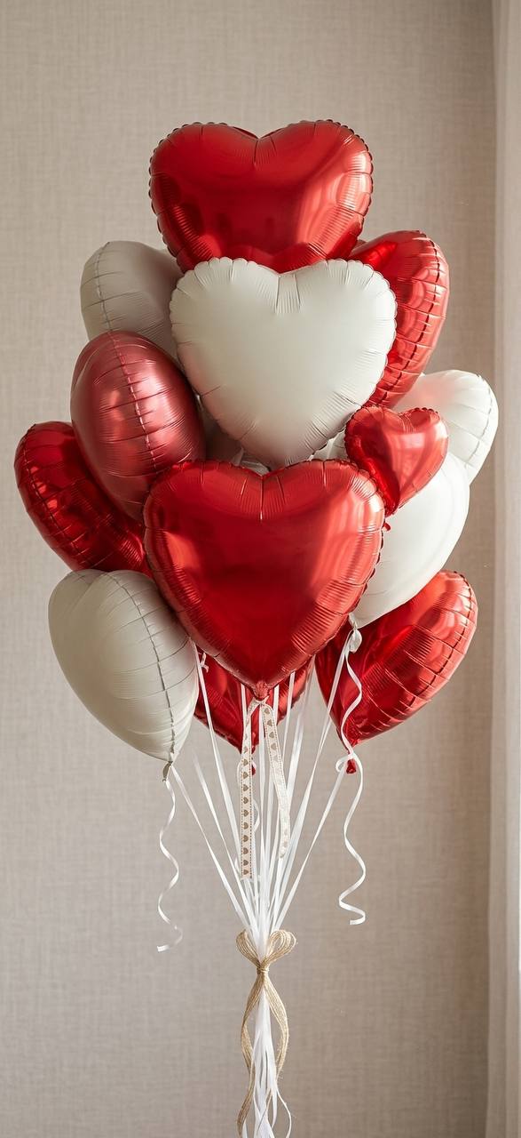 Сет шаров «Сердечный дуэт»